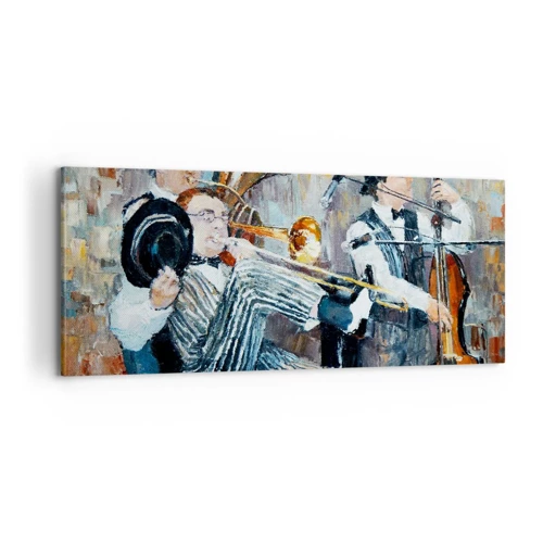 Obraz na płótnie - Cały ten jazz - 100x40 cm