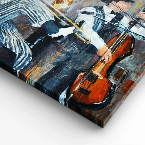 Obraz na płótnie - Cały ten jazz - 100x40 cm