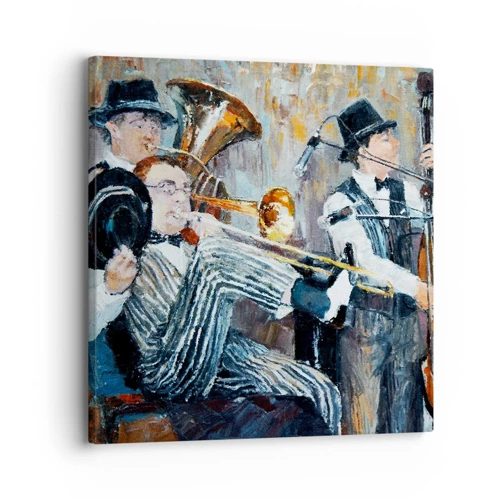 Obraz na płótnie - Cały ten jazz - 30x30 cm