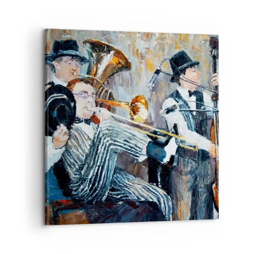 Obraz na płótnie - Cały ten jazz - 60x60 cm