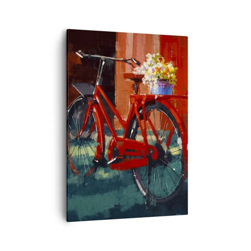 Obraz na płótnie - I want to ride my bicycle - 50x70 cm