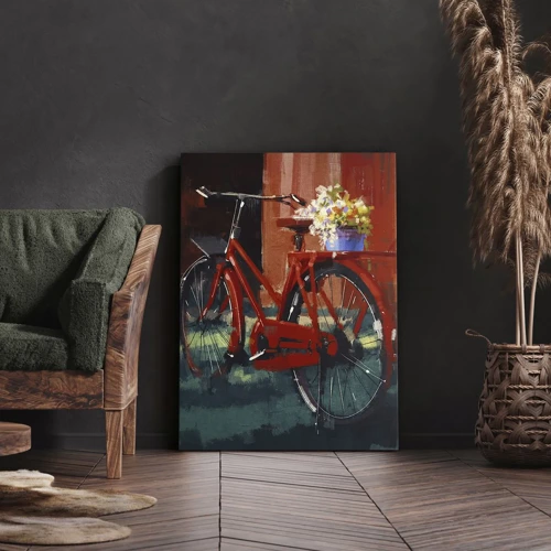 Obraz na płótnie - I want to ride my bicycle - 50x70 cm