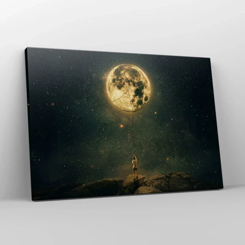 Obraz na płótnie - Jeden taki, co ukradł Księżyc - 70x50 cm