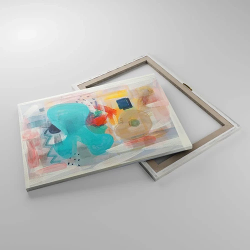 Obraz na płótnie - Kolorowa gra - 70x50 cm