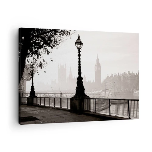 Obraz na płótnie - Londyński poranek - 70x50 cm