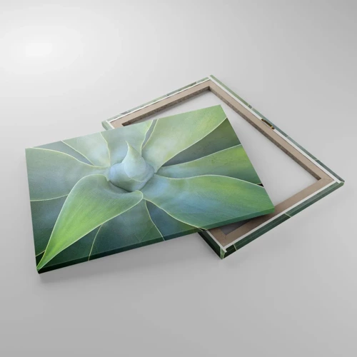 Obraz na płótnie - Narodziny zieleni - 70x50 cm