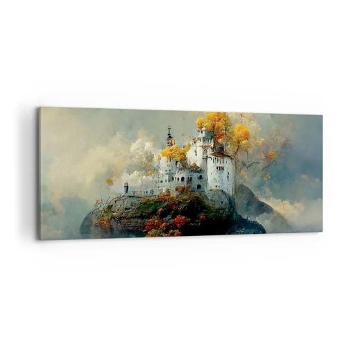 Obraz na płótnie - Początek romantycznej opowieści - 100x40 cm