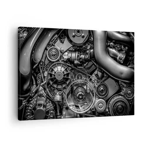 Obraz na płótnie - Poezja mechaniki - 70x50 cm