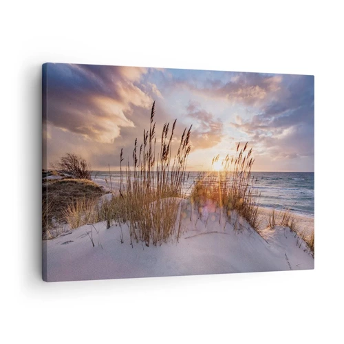 Obraz na płótnie - Pożegnanie słońca i wiatru - 70x50 cm