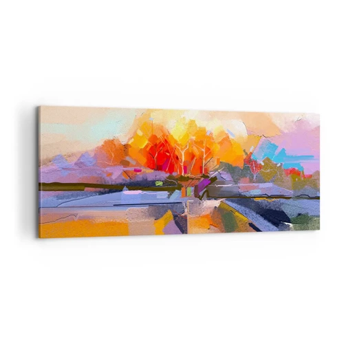 Obraz na płótnie - Stała się jesień - 100x40 cm