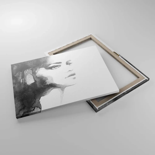 Obraz na płótnie - Stworzona z tajemnicy i mgły - 70x50 cm