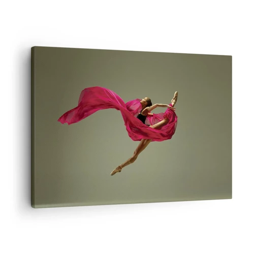 Obraz na płótnie - Tańczący płomień - 70x50 cm