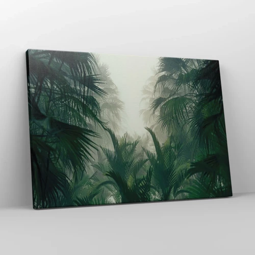 Obraz na płótnie - Tropikalna tajemnica - 70x50 cm
