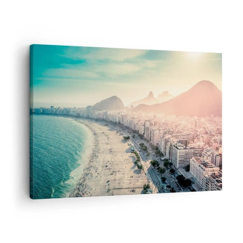 Obraz na płótnie - Wieczne wakacje w Rio - 70x50 cm