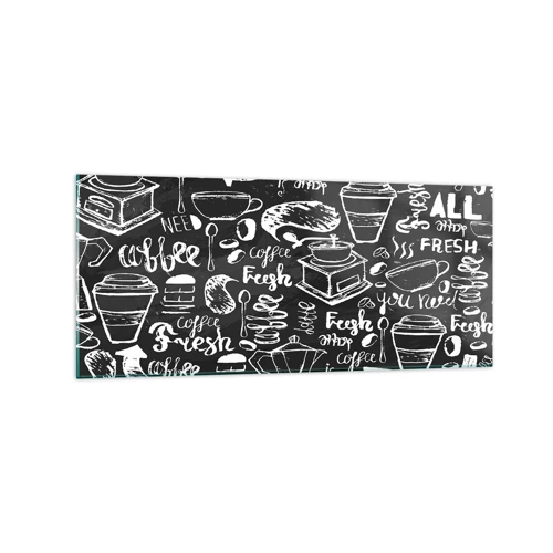 Obraz na szkle - All you need is… - 120x50 cm