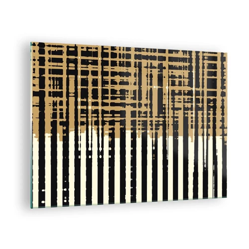 Obraz na szkle - Architektoniczna abstrakcja - 70x50 cm