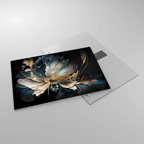 Obraz na szkle - Baśniowy kwiat paproci - 70x50 cm