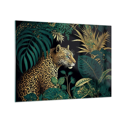 Obraz na szkle - Gospodarz w dżungli - 70x50 cm