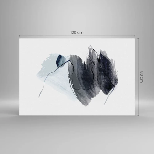Obraz na szkle - Intensywność i ruch - 120x80 cm