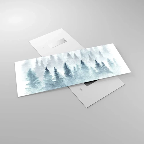 Obraz na szkle - Otulone mgłą - 120x50 cm