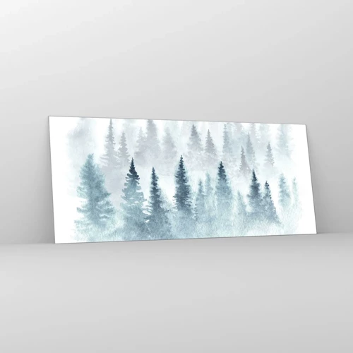 Obraz na szkle - Otulone mgłą - 120x50 cm