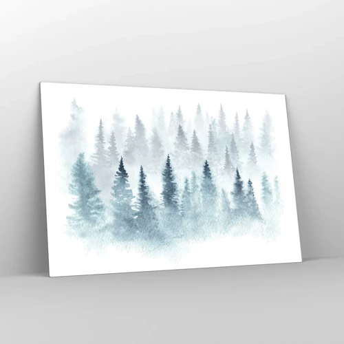 Obraz na szkle - Otulone mgłą - 120x80 cm