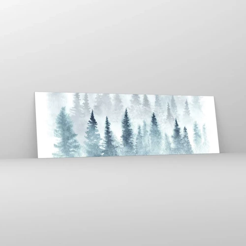 Obraz na szkle - Otulone mgłą - 160x50 cm