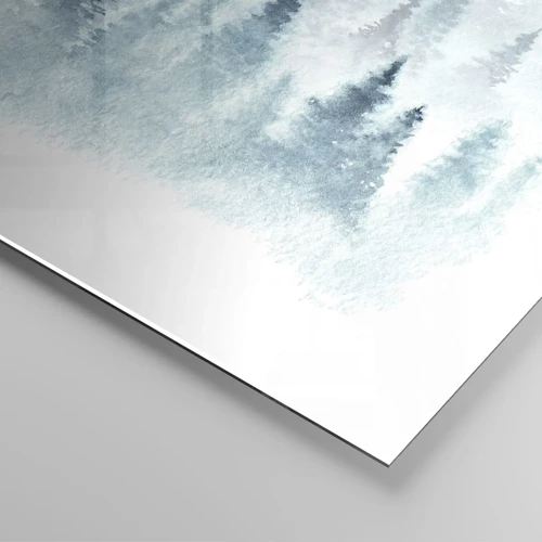 Obraz na szkle - Otulone mgłą - 50x50 cm