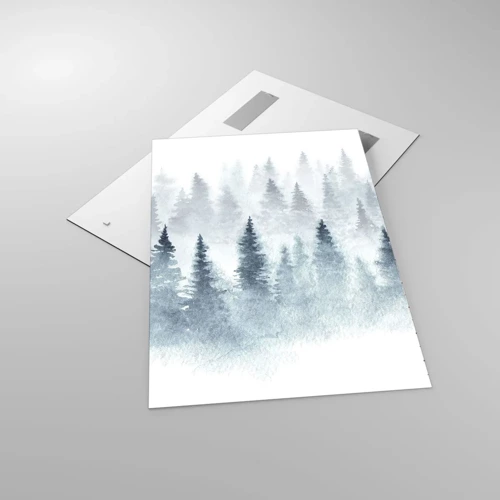 Obraz na szkle - Otulone mgłą - 70x100 cm