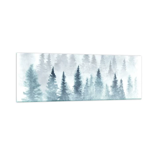 Obraz na szkle - Otulone mgłą - 90x30 cm