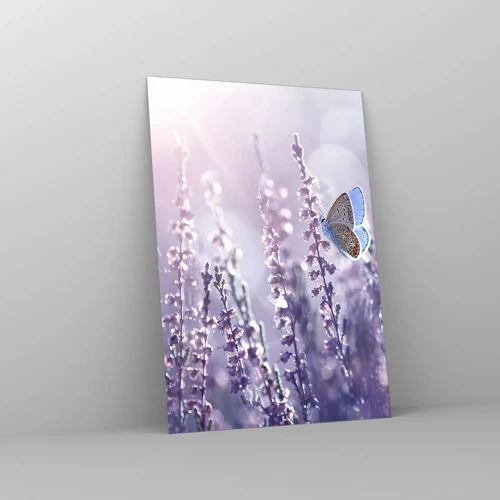 Obraz na szkle - Pocałunek motyla - 70x100 cm