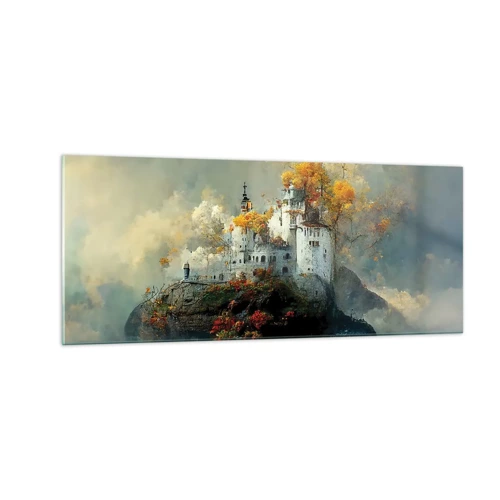 Obraz na szkle - Początek romantycznej opowieści - 100x40 cm