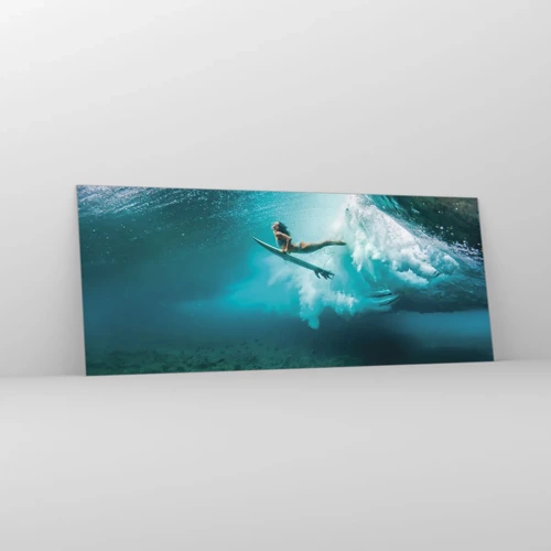 Obraz na szkle - Podwodny świat - 100x40 cm