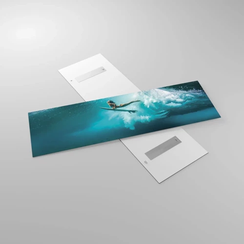 Obraz na szkle - Podwodny świat - 160x50 cm