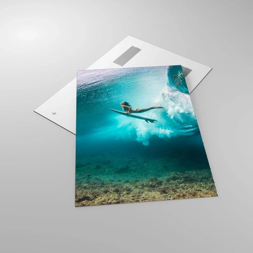 Obraz na szkle - Podwodny świat - 70x100 cm