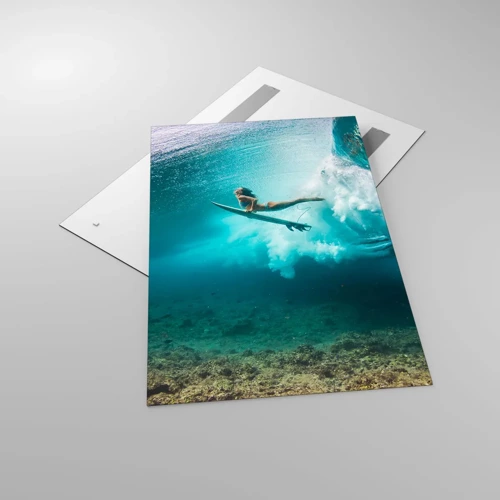 Obraz na szkle - Podwodny świat - 80x120 cm