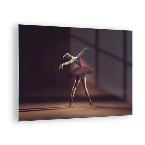 Obraz na szkle - Prima ballerina - 70x50 cm