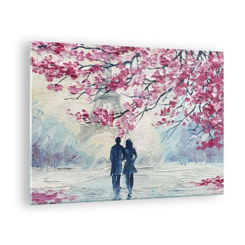 Obraz na szkle - Romantyczny spacer - 70x50 cm