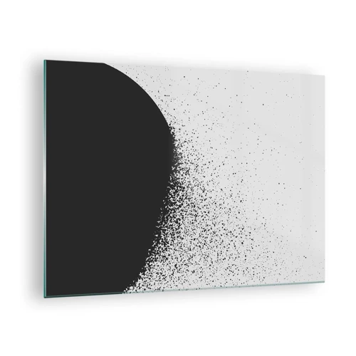 Obraz na szkle - Ruch cząsteczek - 70x50 cm