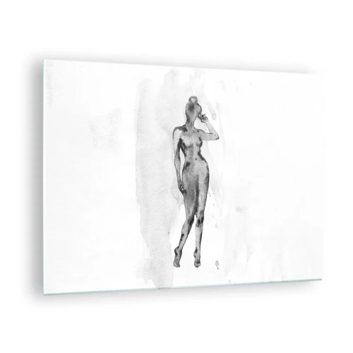 Obraz na szkle - Studium ideału kobiecości - 70x50 cm