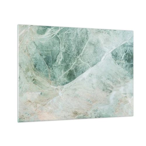 Obraz na szkle - Szlachetny chłód kamienia - 70x50 cm