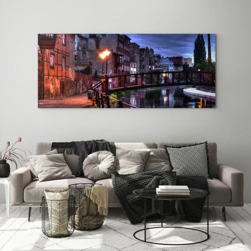 Obraz na szkle - Takiej Bydgoszczy nie znałeś - 100x40 cm