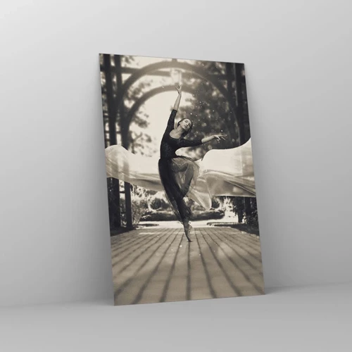 Obraz na szkle - Taniec ducha ogrodu - 80x120 cm