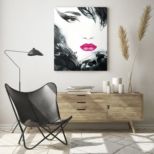 Obraz na szkle - Uwaga! Femme fatale - 50x70 cm