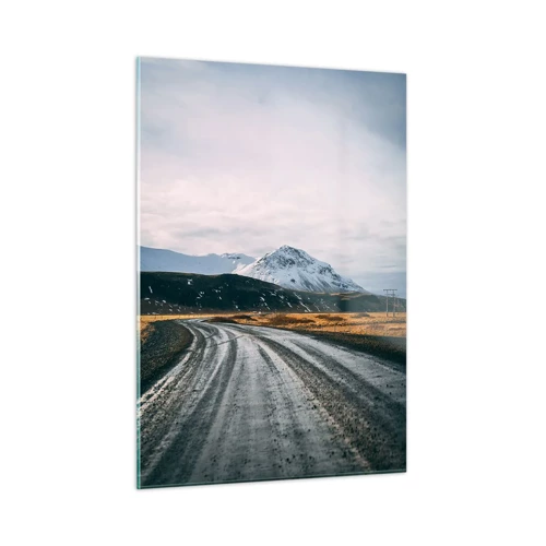 Obraz na szkle - W islandzkim klimacie - 50x70 cm