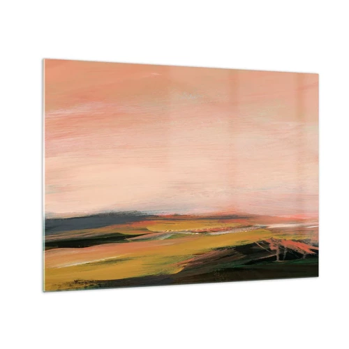 Obraz na szkle - W różowej tonacji - 70x50 cm