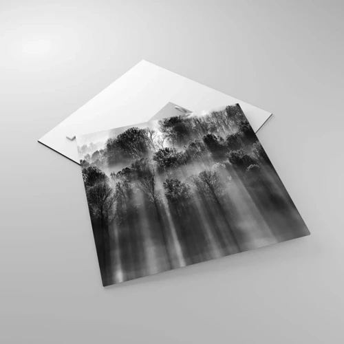 Obraz na szkle - W strumieniach światła - 40x40 cm