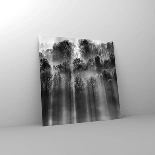 Obraz na szkle - W strumieniach światła - 40x40 cm