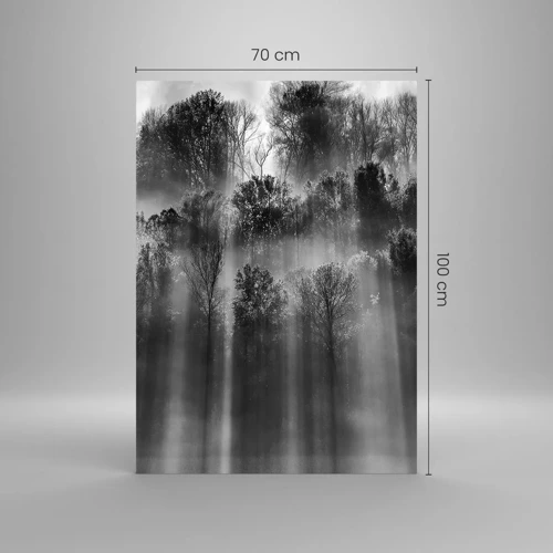 Obraz na szkle - W strumieniach światła - 70x100 cm