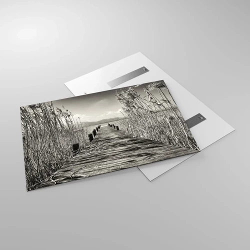 Obraz na szkle - W zaciszu traw - 120x80 cm